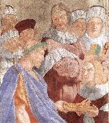 RAFFAELLO Sanzio Justinian Presenting the Pandects to Trebonianus oil painting artist